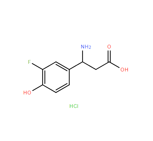 3-氨基-3-(3-氟-4-羥基苯基)丙酸鹽酸鹽,3-Amino-3-(3-fluoro-4-hydroxyphenyl)propanoic acid hydrochloride