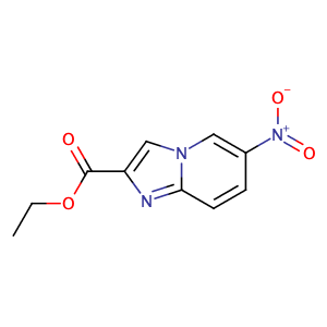 6-硝基咪唑并[1,2-a]吡啶-2-羧酸乙酯,Ethyl 6-nitroimidazo[1,2-a]pyridine-2-carboxylate