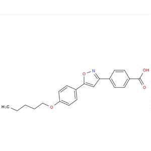 4-[5-(4-戊氧基苯基)异噁唑-3-基]苯甲酸