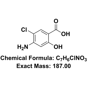 4-氨基-5-氯-2-羟基-苯甲酸,4-Amino-5-chloro-2-methoxybenzoic acid