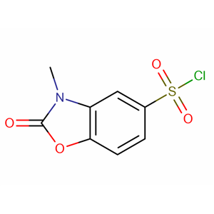 3-甲基-2-氧代-2,3-二氢苯并[d]恶唑-5-磺酰氯,3-Methyl-2-oxo-2,3-dihydrobenzo[d]oxazole-5-sulfonyl chloride