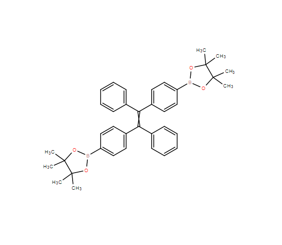 [1,2-二苯基-1,2-二(4-频哪醇酯基苯基]乙烯,2,2'-[(1,2-diphenyl-1,2-ethenediyl)di-4,1-phenylene]bis[4,4,5,5-tetramethyl-1,3,2-dioxaborolane