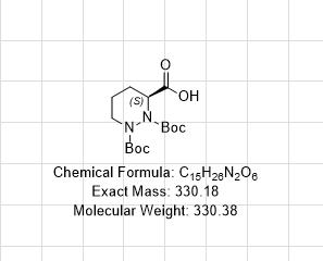 (S)-1,2-双(叔丁氧基羰基)六氢哒嗪-3-羧酸,(S)-Tetrahydropyridazine-1,2,3-tricarboxylic acid 1,2-di-tert-butyl ester