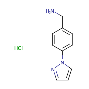 (4-(1H-吡唑-1-基)苯基)甲胺盐酸盐
