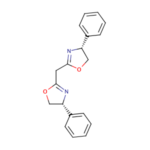 2,2'-亚甲基双[(4,S)-4-苯基-2-噁唑啉,Bis((S)-4-phenyl-4,5-dihydrooxazol-2-yl)methane
