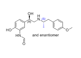 福莫特罗杂质09,N-[2-hydroxy-5-[(1RS)-1-hydroxy-2-[[(1SR)-2-(4-methoxyphenyl)-1-methylethyl]amino]ethyl]phenyl]-formamide