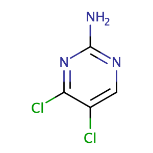4,5-二氯嘧啶-2-胺,2-Pyrimidinamine,4,5-dichloro-(9CI)