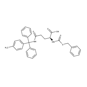 (2S)-2-{[(benzyloxy)carbonyl]amino}-4-{[(4-methylphenyl)diphenylmethyl]carbamoyl}butanoic acid
