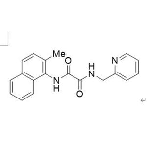 N1-(2-吡啶甲基)-N2-(2-甲基-1-萘基)草酰胺