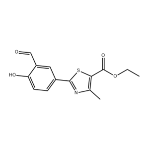 2-(3-醛基-4-羟基苯基)-4-甲基噻唑-5-羧酸乙酯,ethyl 2-(3-formyl-4-hydroxyphenyl)-4-methyl thiazole-5-carboxylate