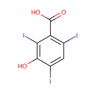 3-羟基-2,4,6-三碘苯甲酸