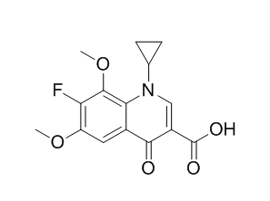 莫西沙星雜質(zhì)X,1-cyclopropyl-7-fluoro-6,8-dimethoxy-4-oxo-1,4-dihydroquinoline-3-carboxylic acid