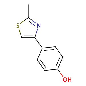 4-(2-甲基-4-噻唑基)苯酚,4-(2-Methylthiazol-4-yl)phenol