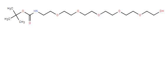 六聚乙二醇-叔丁氧羰基,N-Boc-PEG6-alcohol