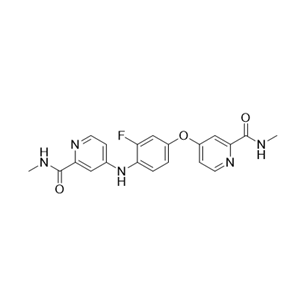 瑞戈非尼杂质03,4-(3-fluoro-4-((2-(methylcarbamoyl)pyridin-4-yl)amino)phenoxy)-N-methylpicolinamide