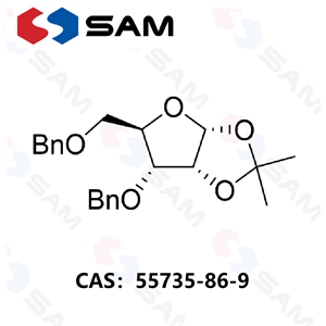 3,5-二-O-苯甲基-1,2-O-異亞丙基-α-D-呋喃核糖