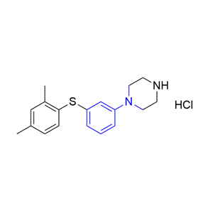 沃替西汀杂质07,1-(3-((2,4-dimethylphenyl)thio)phenyl)piperazine hydrochloride