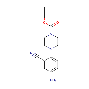 (4-氨基-2-氰基苯基)哌嗪-1-羧酸叔丁酯