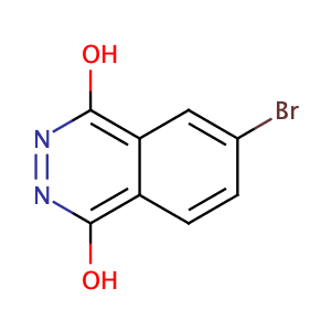 6-溴-2,3-二氫酞嗪-1,4-二酮,6-broMophthalazine-1,4-diol