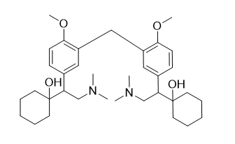 文拉法辛杂质14,1,1'-((methylenebis(4-methoxy-3,1-phenylene))bis(2-(dimethylamino)ethane-1,1-diyl))dicyclohexanol