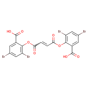 雙(3,5-二溴水楊酸)富馬酸酯,BIS(3,5-DIBROMOSALICYL) FUMARATE