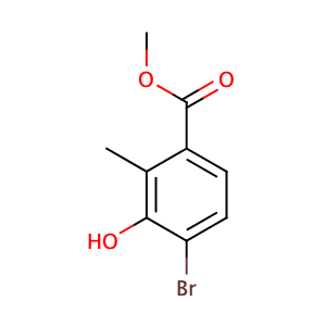 4-溴-3-羟基-2-甲基苯甲酸甲酯,4-Bromo-3-hydroxy-2-methyl-benzoic acid methyl ester