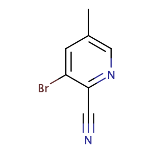 3-溴-5-甲基吡啶腈,3-Bromo-5-methylpicolinonitrile