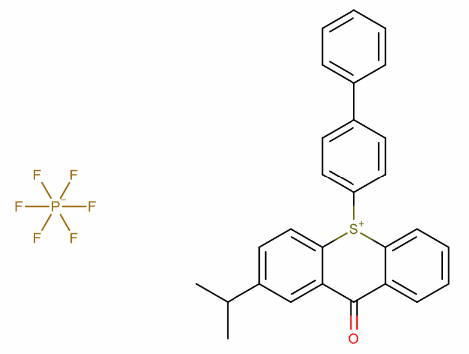 10-(4-联苯基)-2-异丙基噻吨酮-10-硫鎓六氟磷酸盐,10-(4-Biphenylyl)-2-isopropyl-9-oxo-9H-thioxanthenium hexafluorophosphate
