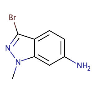 3-溴-1-甲基-1H-吲唑-6-胺