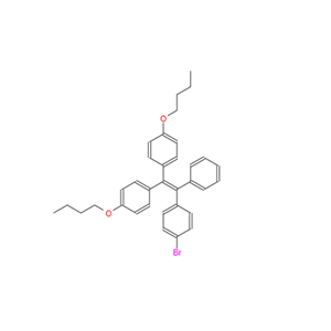 1,1-二(4'-丁氧基苯) -2-(4''-溴苯)-2-苯基乙烯