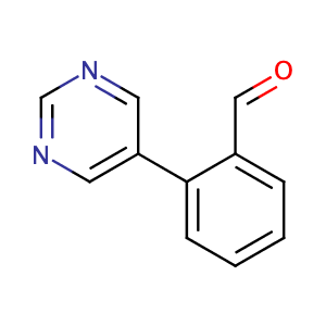 2-(嘧啶-5-基)苯甲醛,2-(Pyrimidin-5-yl)benzaldehyde