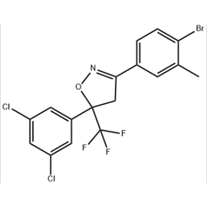 3-(4-bromo-3-methylphenyl)-5-(3,5-dichlorophenyl)-5-(trifluoromethyl)-4,5-dihydroisoxazole