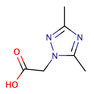 2-(3,5-二甲基-1H-1,2,4-三唑-1-基)乙酸,2-(3,5-Dimethyl-1H-1,2,4-triazol-1-yl)acetic acid