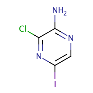 3-氯-5-碘吡嗪-2-胺,3-Chloro-5-iodopyrazin-2-amine