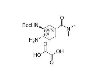 依度沙班杂质25,tert-butyl ((1S,2S,5R)-2-amino-5-(dimethylcarbamoyl)cyclohexyl)carbamate