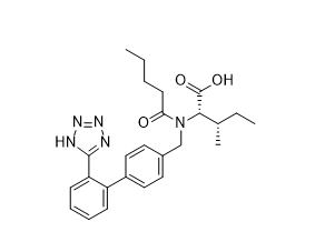 缬沙坦杂质503-12,ethyl N-((2'-(1H-tetrazol-5-yl)-[1,1'-biphenyl]-4 -yl)methyl)-N-pentanoyl-L-valinate