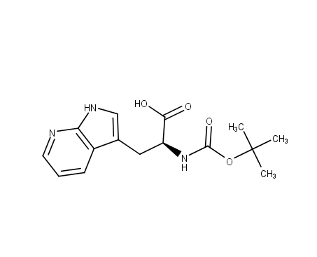 (2S)-2-{[(tert-butoxy)carbonyl]amino}-3-{1H-pyrrolo[2,3-b]pyridin-3-yl}propanoic acid