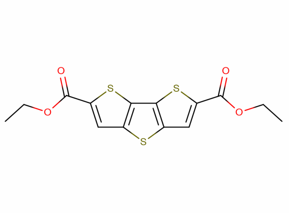 二噻吩[3,2-B:2',3'-D]噻吩-2,5-二羧酸乙酯,2',3'-d]thiophene-2,5-dicarboxylic acid diethyl ester