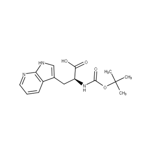 (2S)-2-{[(tert-butoxy)carbonyl]amino}-3-{1H-pyrrolo[2,3-b]pyridin-3-yl}propanoic acid
