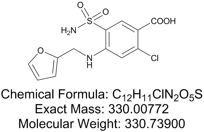 呋塞米杂质A(EP)，异呋塞米,Furosemide Impurity A(EP),Isofurosemide