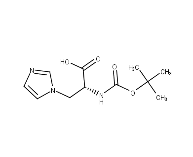 (2R)-2-{[(tert-butoxy)carbonyl]amino}-3-(1H-imidazol-1-yl)propanoic acid