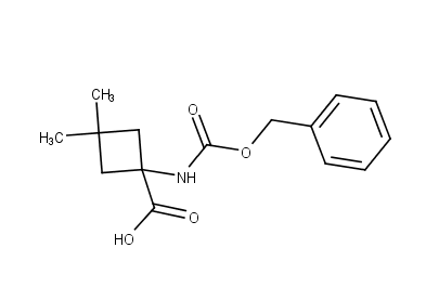 1-{[(benzyloxy)carbonyl]amino}-3,3-dimethylcyclobutane-1-carboxylic acid