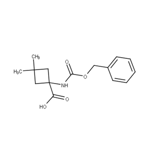 1-{[(benzyloxy)carbonyl]amino}-3,3-dimethylcyclobutane-1-carboxylic acid