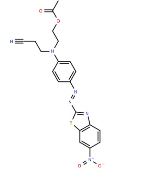 分散红177,2-[(2-cyanoethyl)[4-[(6-nitrobenzothiazol-2-yl)azo]phenyl]amino]ethylacetate