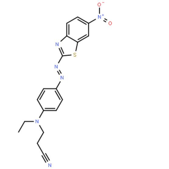 分散紅145,3-[ethyl[4-[(6-nitrobenzothiazol-2-yl)azo]phenyl]amino]propiononitrile