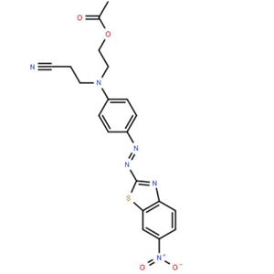 分散红177,2-[(2-cyanoethyl)[4-[(6-nitrobenzothiazol-2-yl)azo]phenyl]amino]ethylacetate