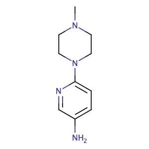 6-(4-甲基哌嗪-1-基)吡啶-3-胺,6-(4-Methylpiperazin-1-yl)pyridin-3-amine