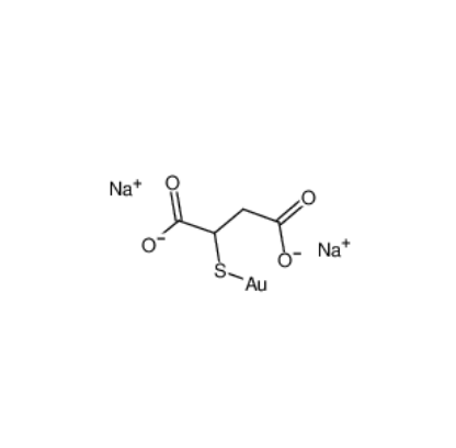 金硫丁二钠,Sodium aurothiomalate