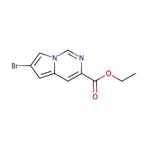 6-溴吡咯并[1,2-c]嘧啶-3-甲酸乙酯,Ethyl 6-bromo-1,2-dihydropyrrolo[1,2-c]pyrimidine-3-carboxylate