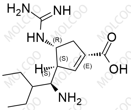 帕拉米韦脱水脱乙酰杂质,Peramivir Dehydration Deacetylation Impurity